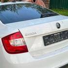 60U827025 Крышка багажника в сборе белая для Skoda Rapid I (с 2012 по 2020)