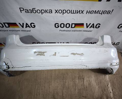 5CU807421C Бампер задний белый Джетта 6 2015-2018 для Volkswagen Jetta VI (с 2009 по 2018)