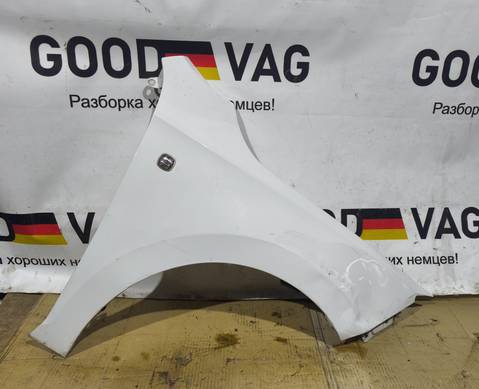 5JA821022C Крыло переднее правое белое для Skoda Rapid I (с 2012 по 2020)
