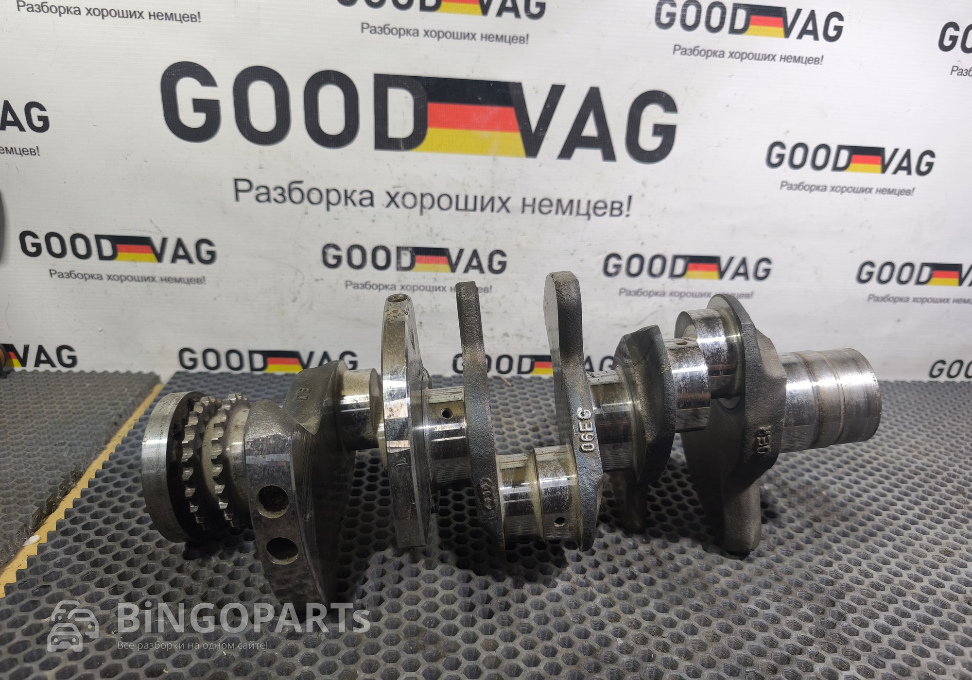 06E105101G Коленвал 06EG 2.4 BDW для Audi A6 C6 (с 2004 по 2011)