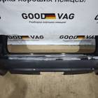 7L6807421 Бампер задний черный 2002-2009 дизель для Volkswagen Touareg I (с 2002 по 2010)