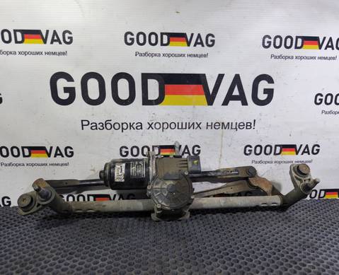 6R1955199A Моторчик стеклоочистителя с трапецией для Volkswagen Polo V (с 2009 по 2020)