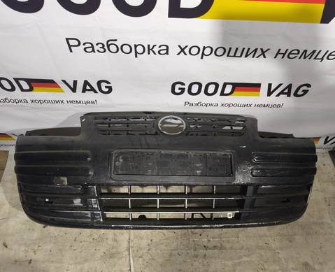 2K0807221 Бампер передний черный Кадди 3 2004-2010 для Volkswagen Caddy III (с 2004 по 2015)