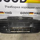 2K0807221 Бампер передний черный Кадди 3 2004-2010 для Volkswagen Caddy III (с 2004 по 2015)