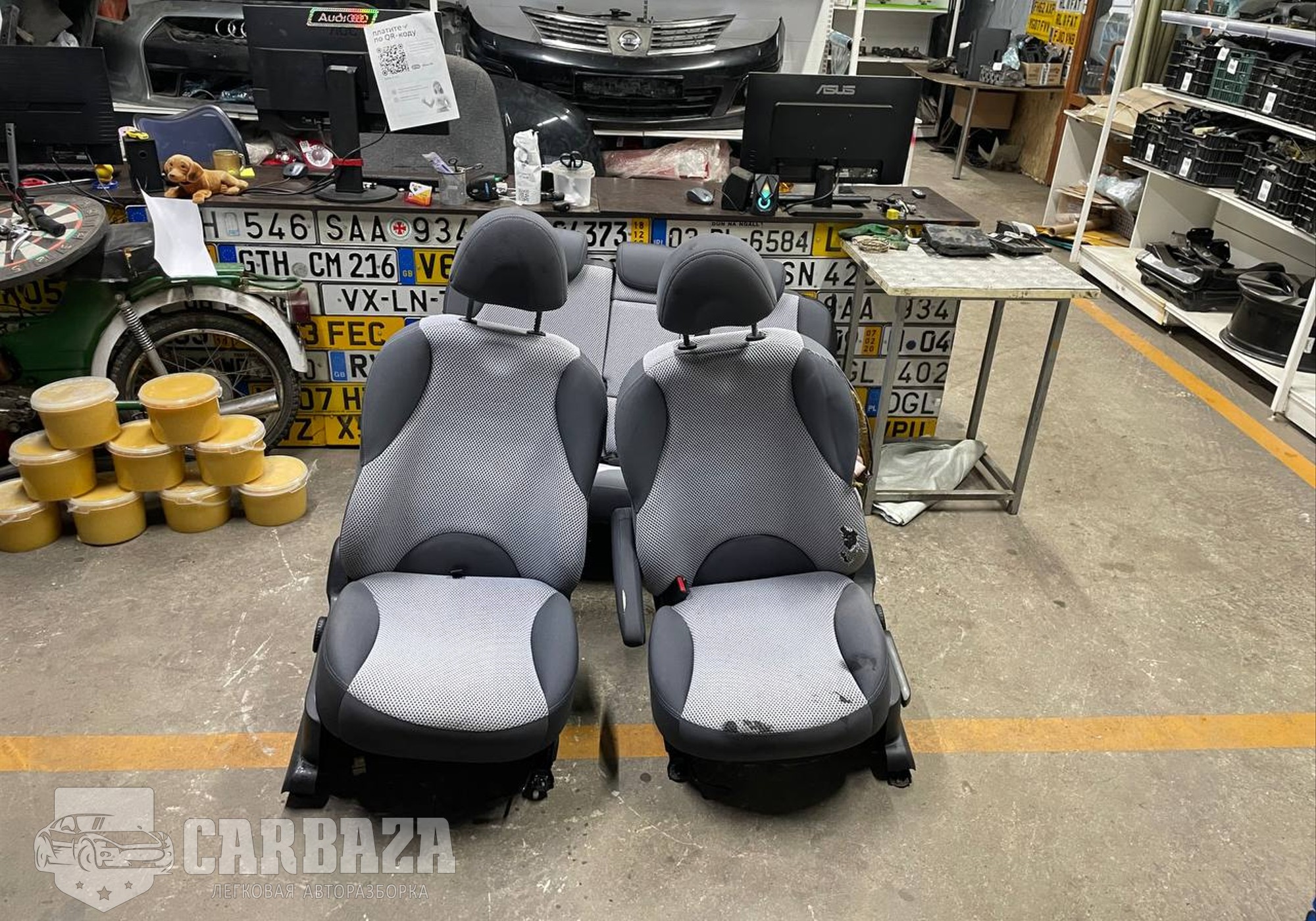 Комплект сидений для Nissan Note I (с 2006 по 2013)