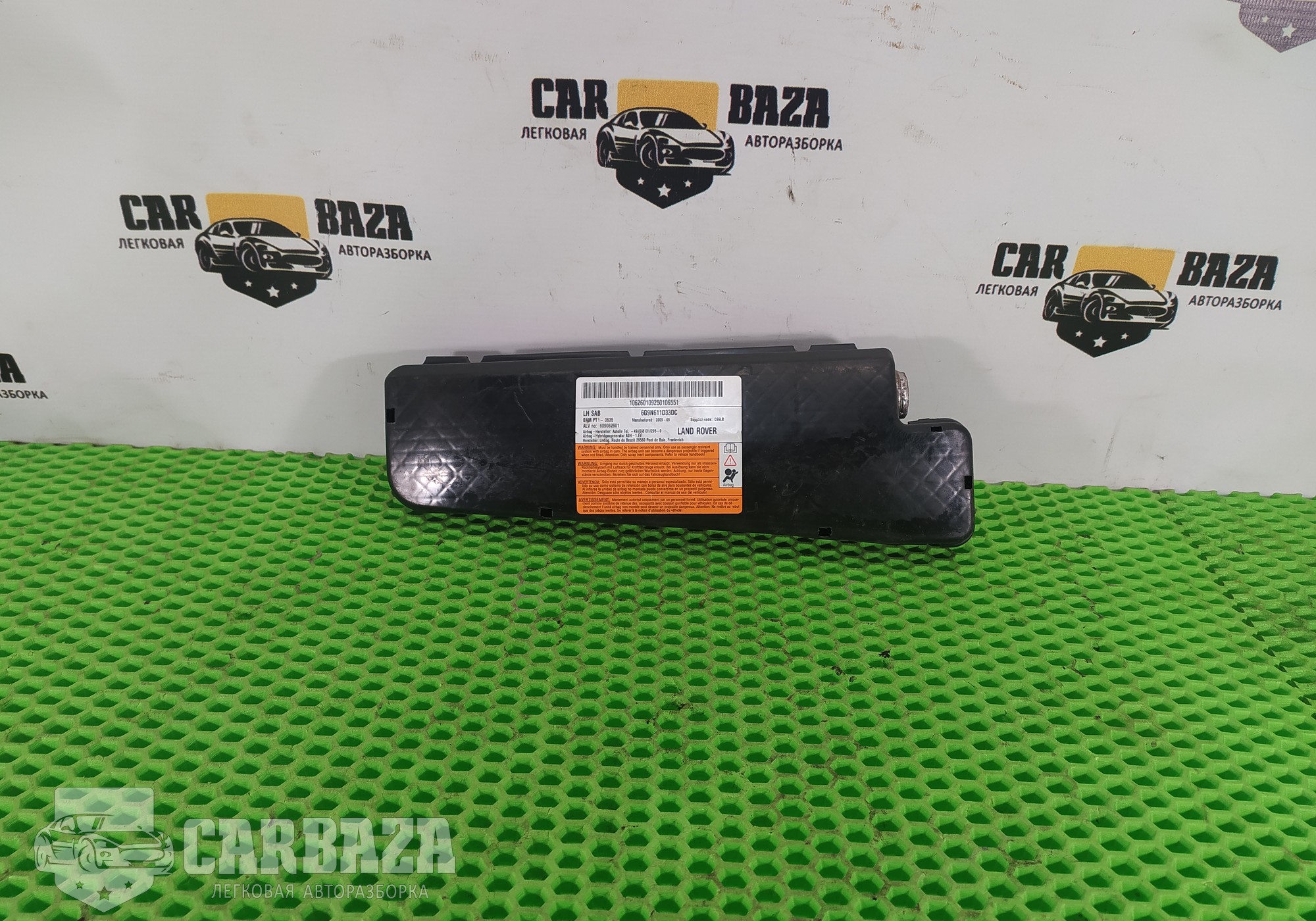 6G9N611D33DC Подушка безопасности боковая (в сиденье) левая L для Land Rover Range Rover Sport