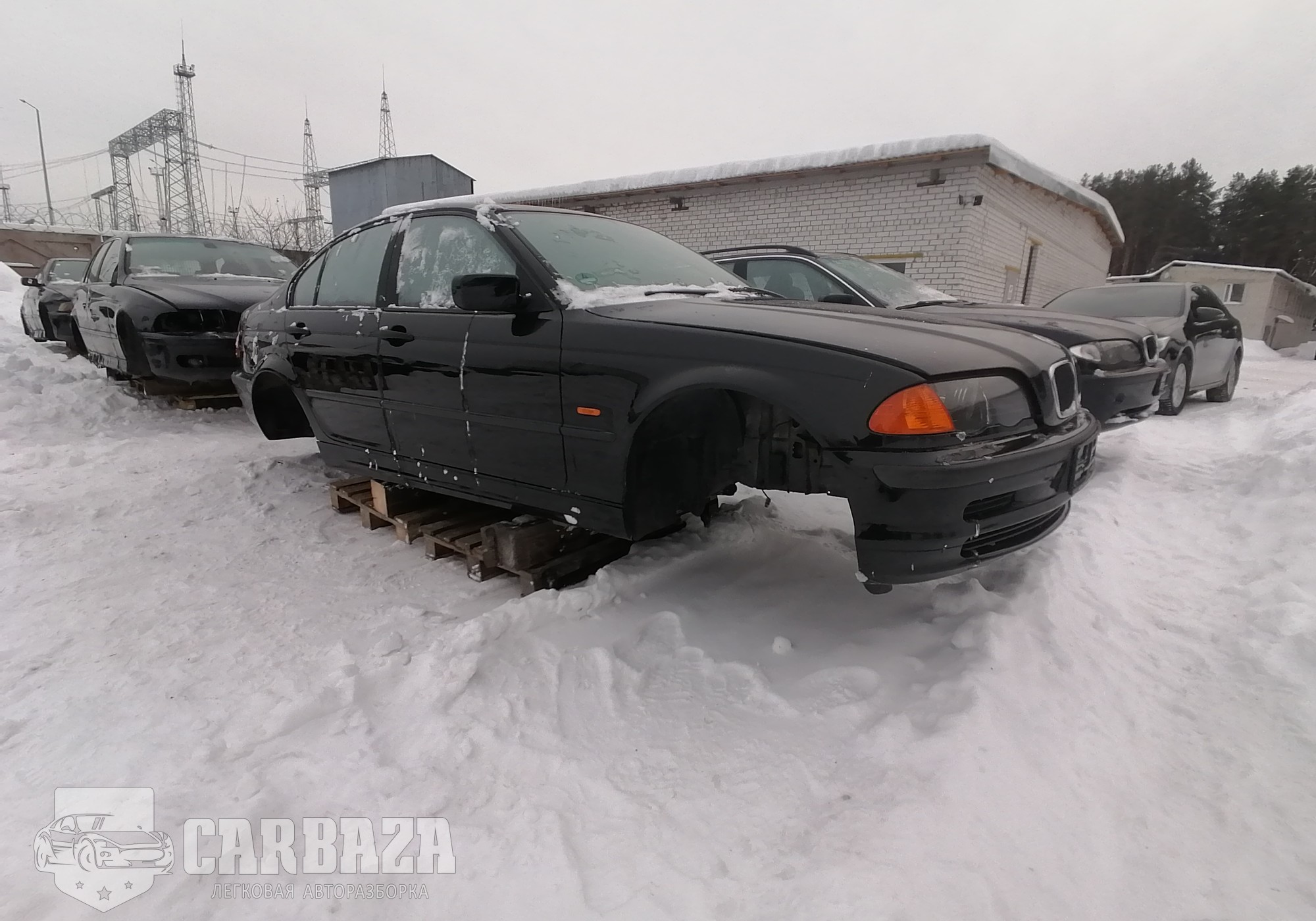 В разборе BMW 3 E46 1.9 л. МКПП