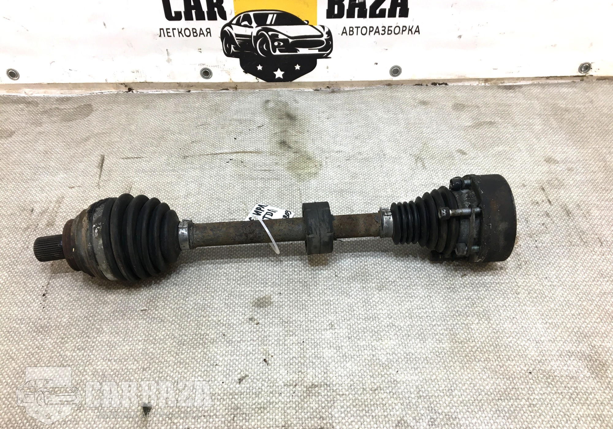 3C0407271AE Полуось (привод) передняя левая L для Volkswagen Golf