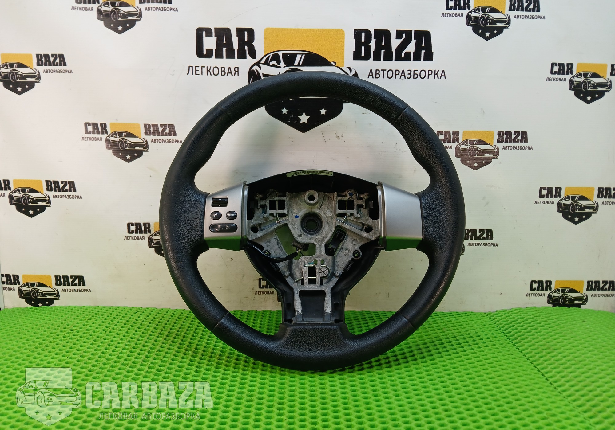 48430EM15A Руль (с кнопками) C11 для Nissan Tiida I (с 2004 по 2014)