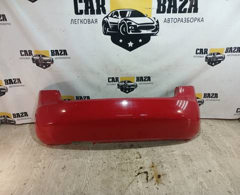 5J6807421H Бампер задний (хетчбек) Дорест. для Skoda Fabia II (с 2006 по 2014)