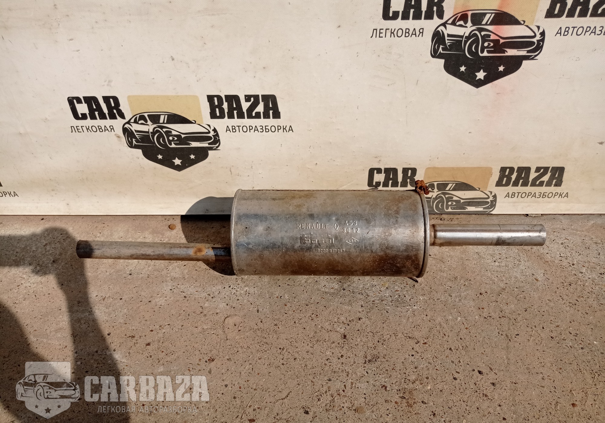 8200817257 Глушитель (задняя банка) K7J 710 1.4 для Renault Logan I (с 2004 по 2015)