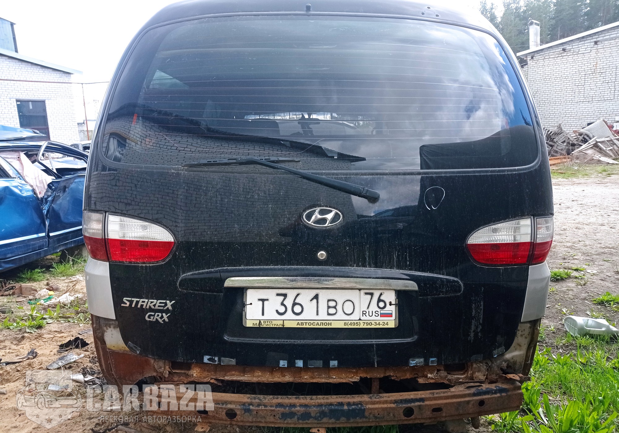 737004A360 Дверь багажника для Hyundai Starex (с 1996 по 2007)