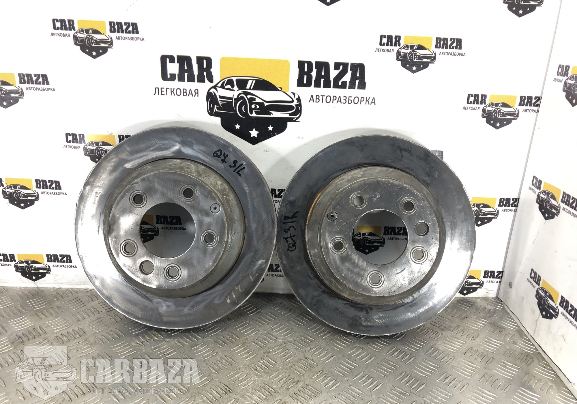 7L8615601C Диски тормозные задние (комплект) для Volkswagen Touareg I (с 2002 по 2010)