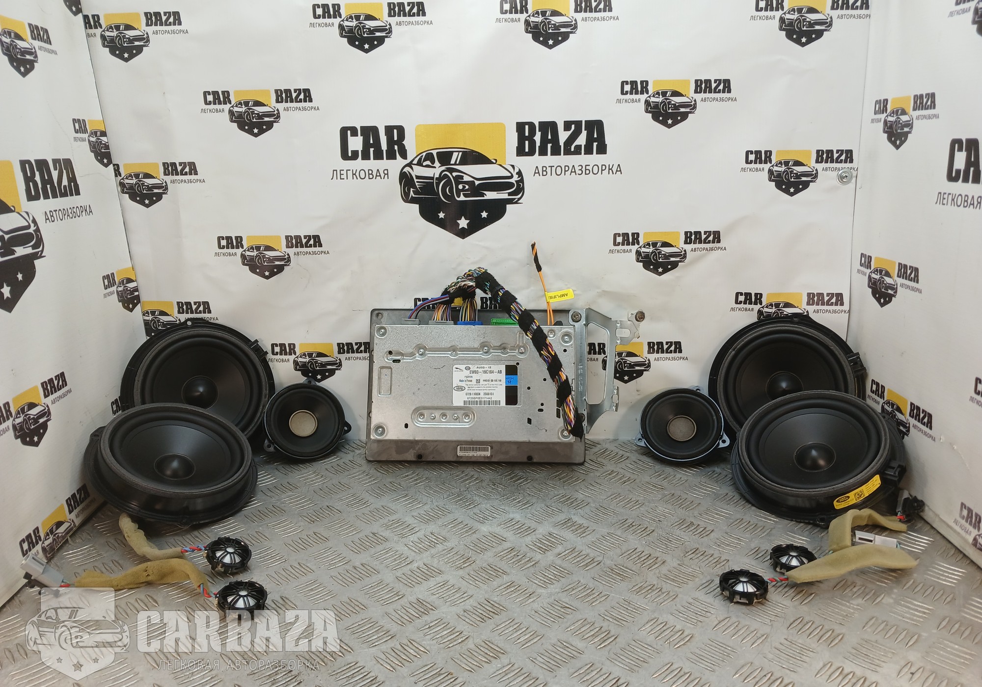 EW9319C164AB Комплект акустики Meridian L538 для Land Rover Range Rover Evoque (с 2011)