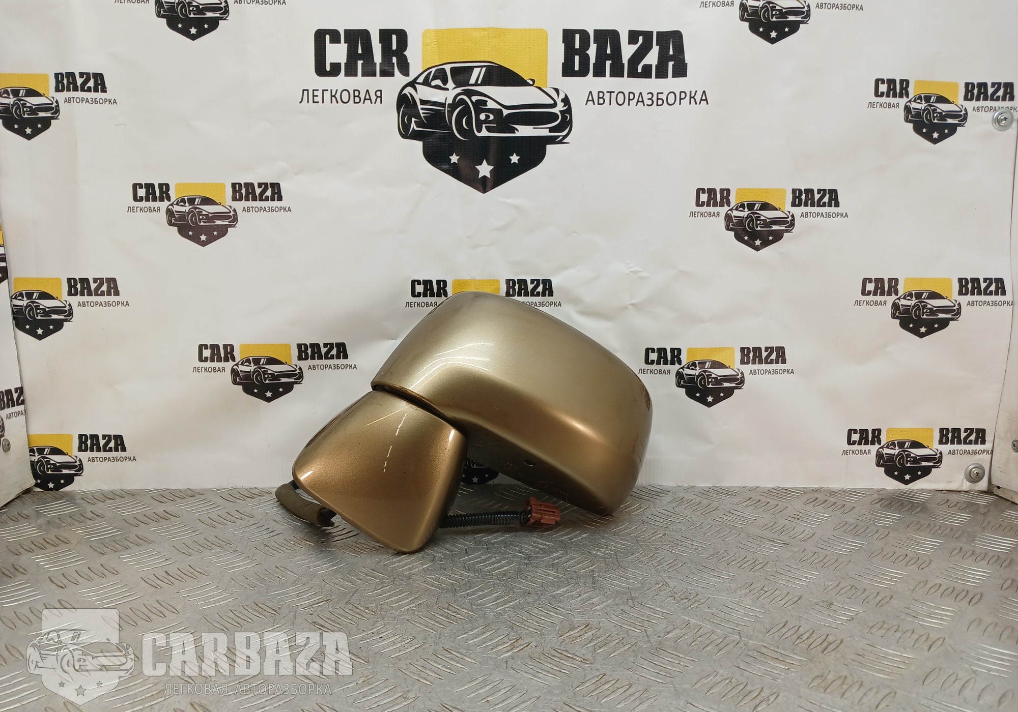 96302EM09A Зеркало боковое левое С11 5 контактов для Nissan Tiida I (с 2004 по 2014)