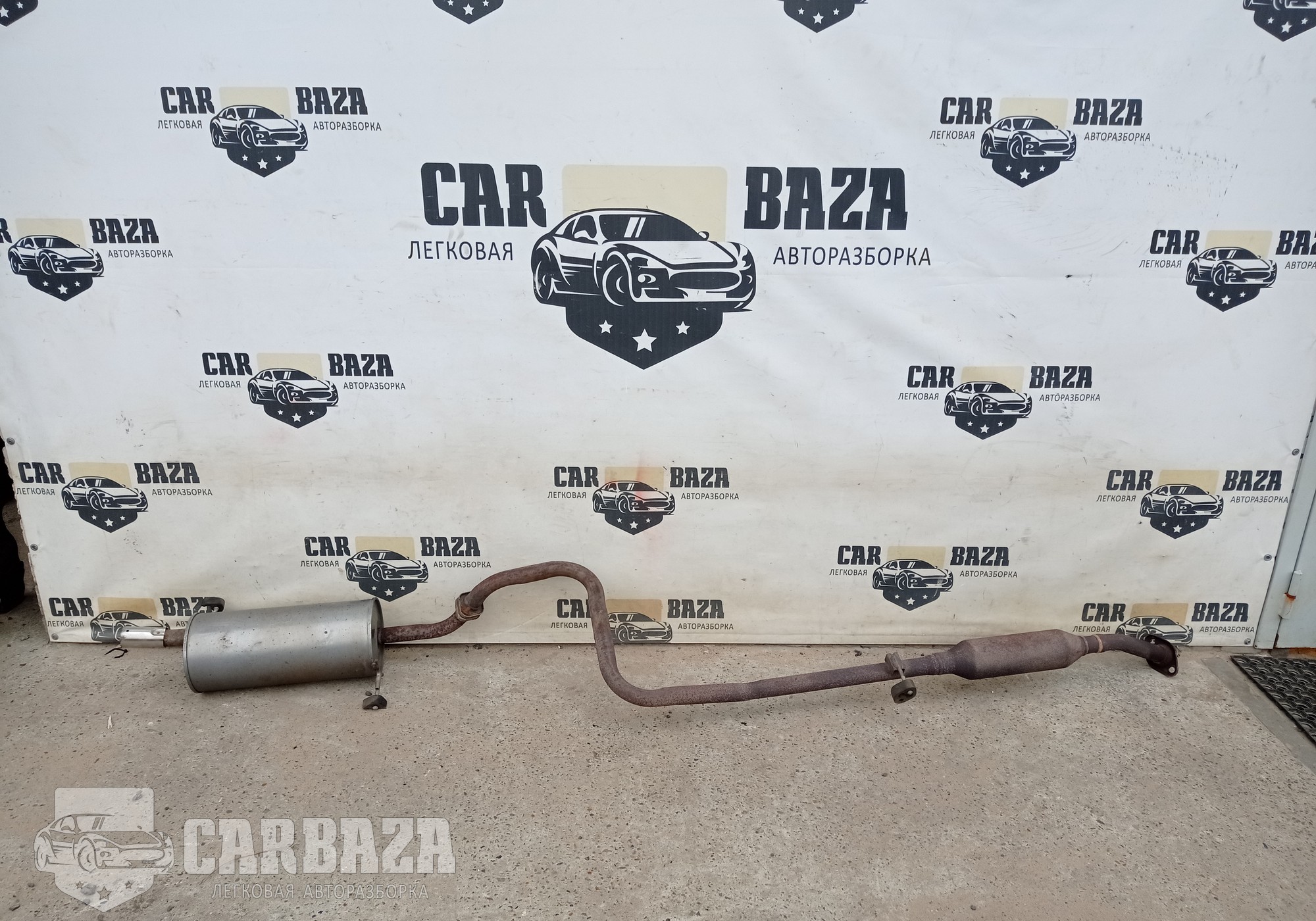 ZJ2340100 Глушитель DE ZY 1.5 для Mazda 2 II (с 2007 по 2014)