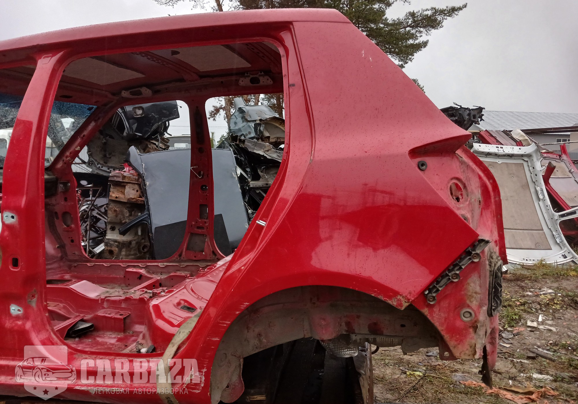 5J6809605C Крыло заднее левое (хетчбек) для Skoda Fabia II (с 2006 по 2014)