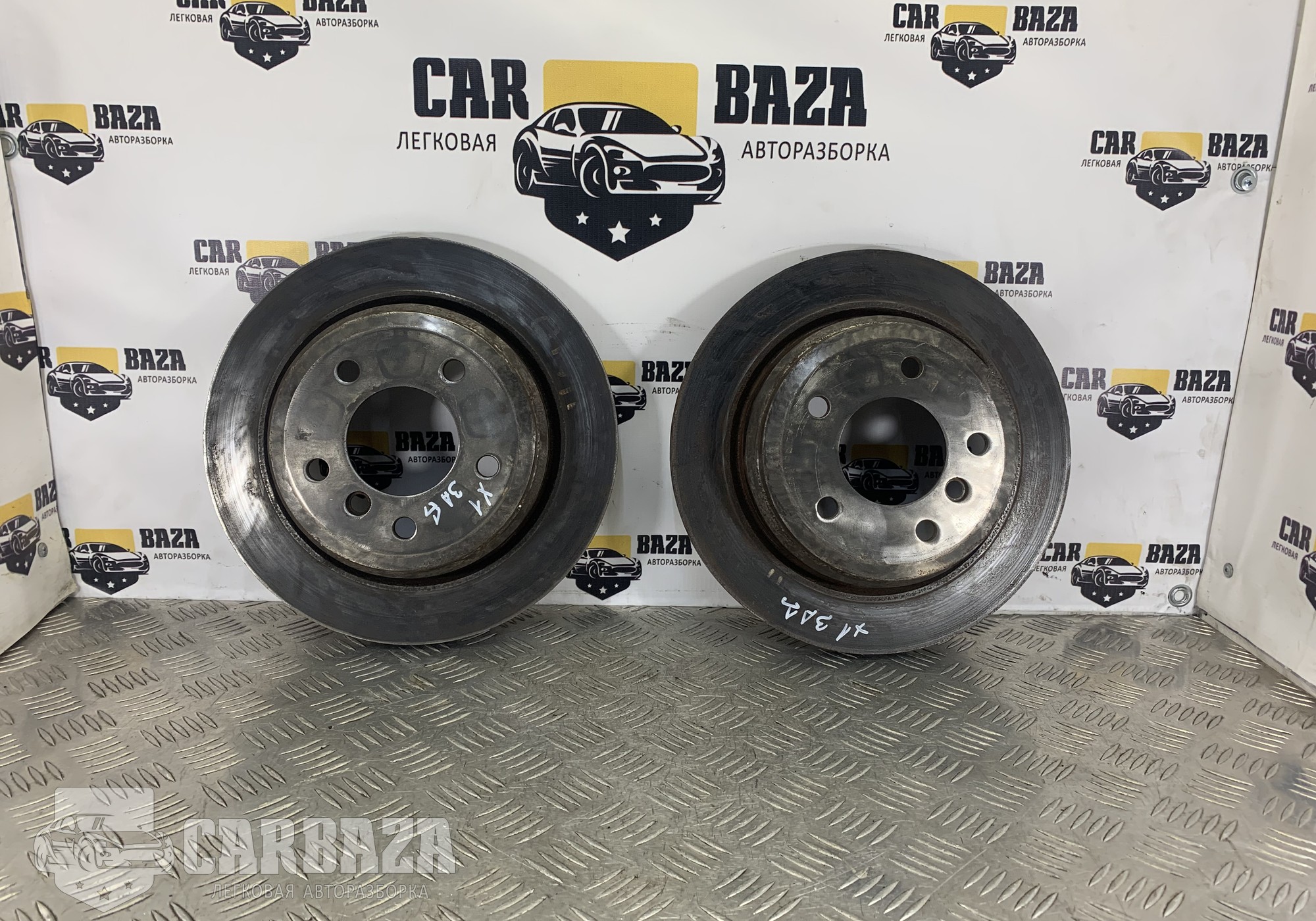 34216864901 Диски тормозные задние (комплект) для BMW 3