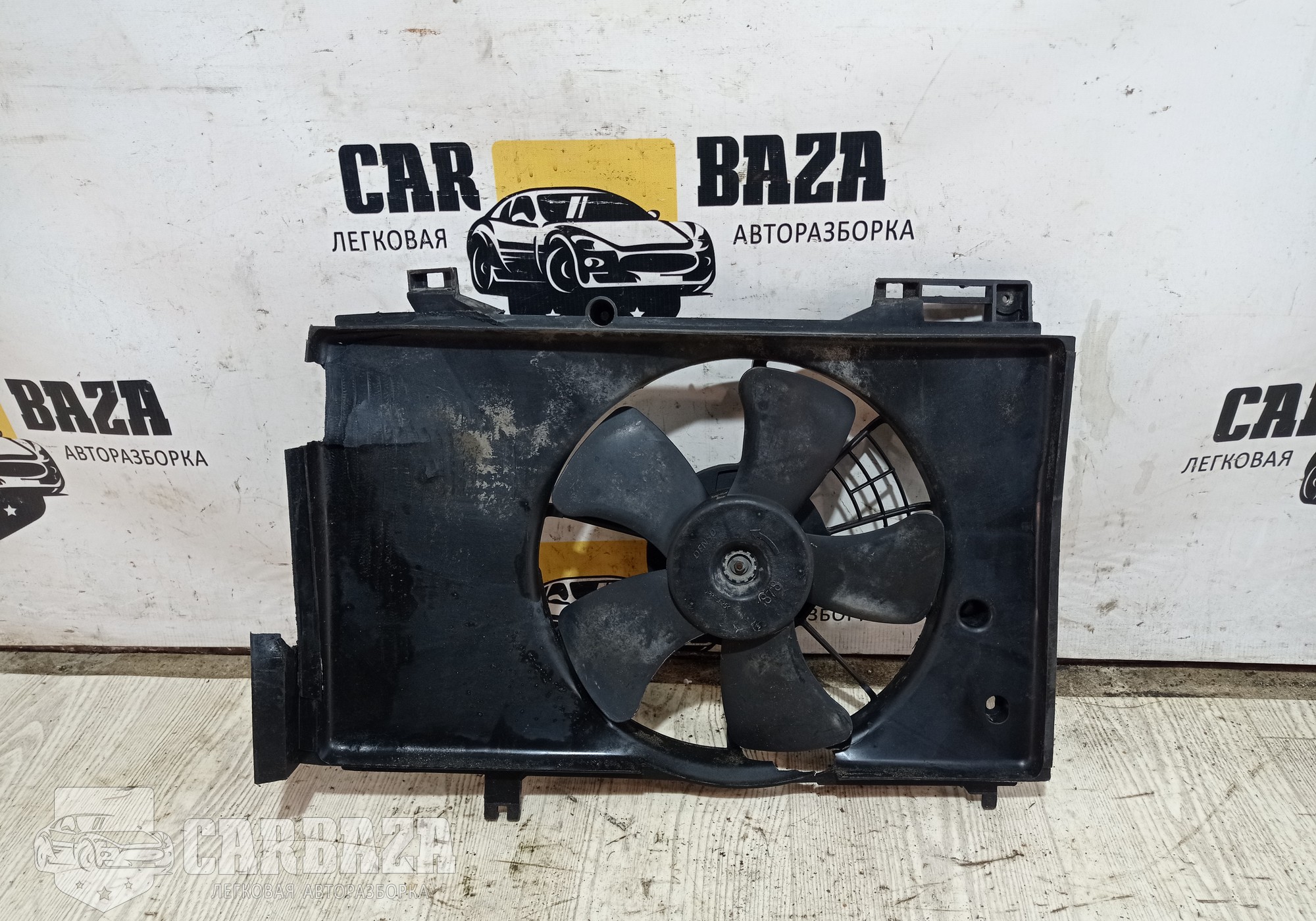 ZJ3815025B Вентилятор радиатора DE 1.5 ZY для Mazda 2 II (с 2007 по 2014)