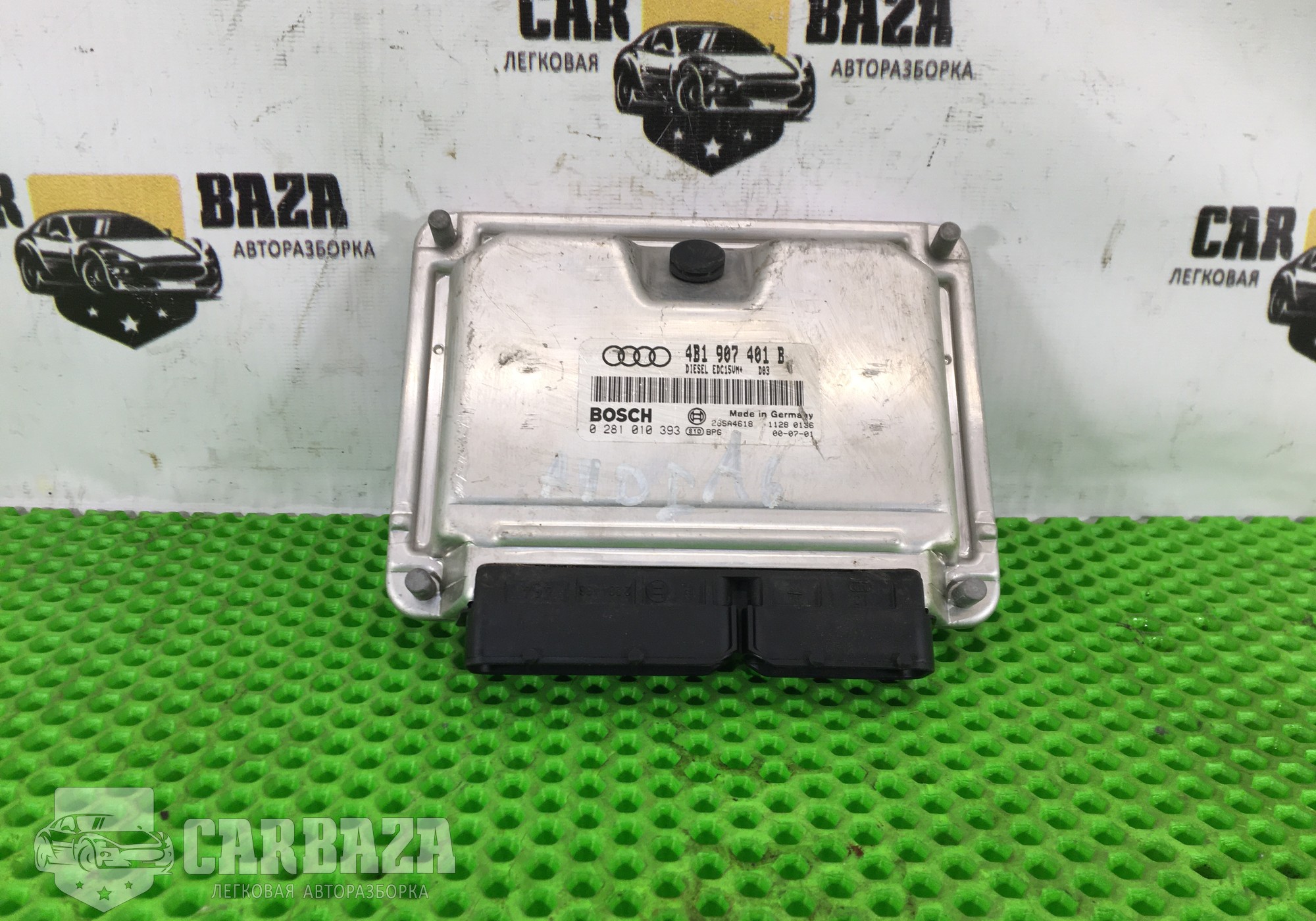 4B1907401B Блок управления двигателем 2,5 TDI AKN для Audi A6 C5 (с 1997 по 2005)