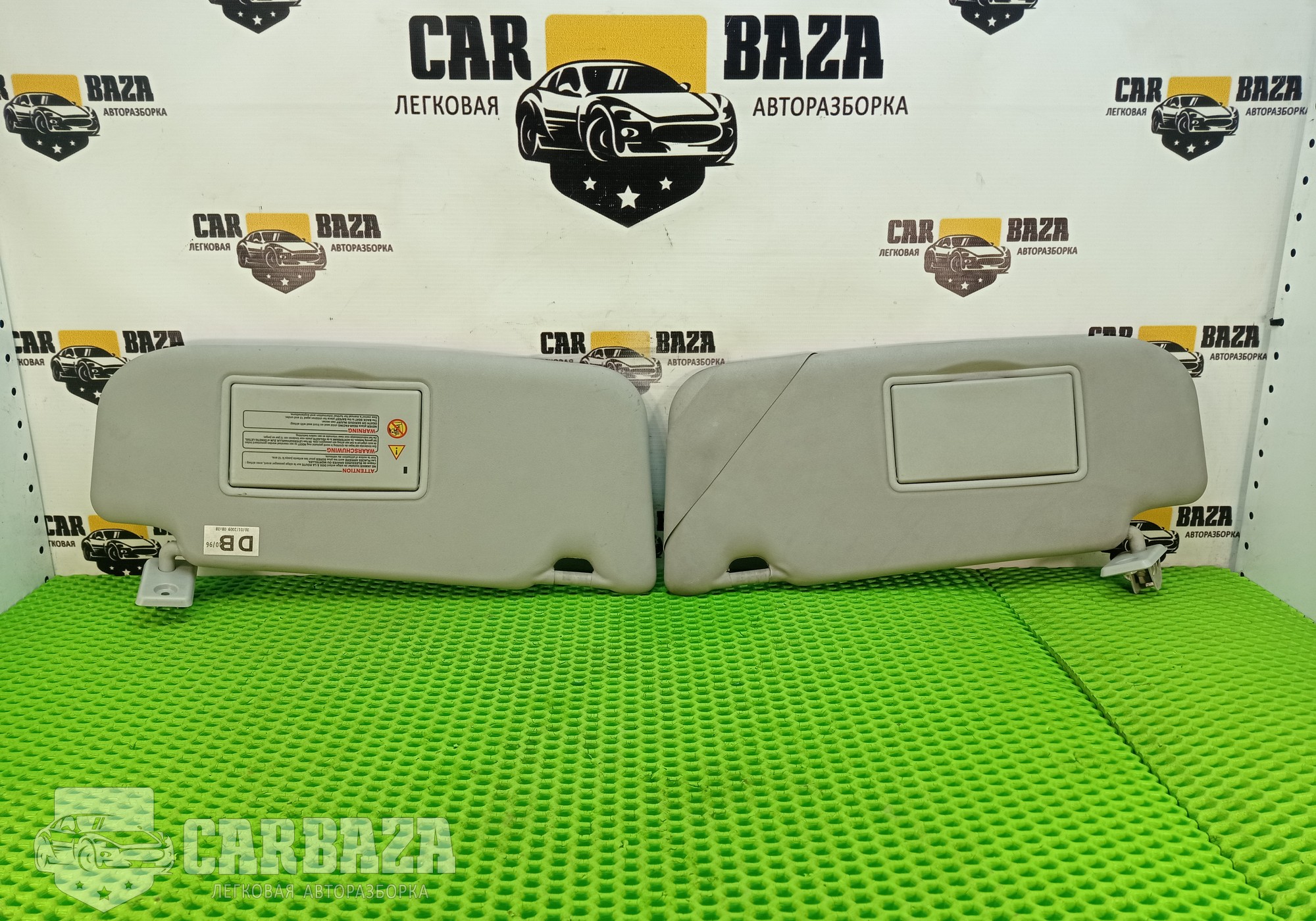 96400JD000 Козырьки солнцезащитные (комплект) для Nissan Qashqai