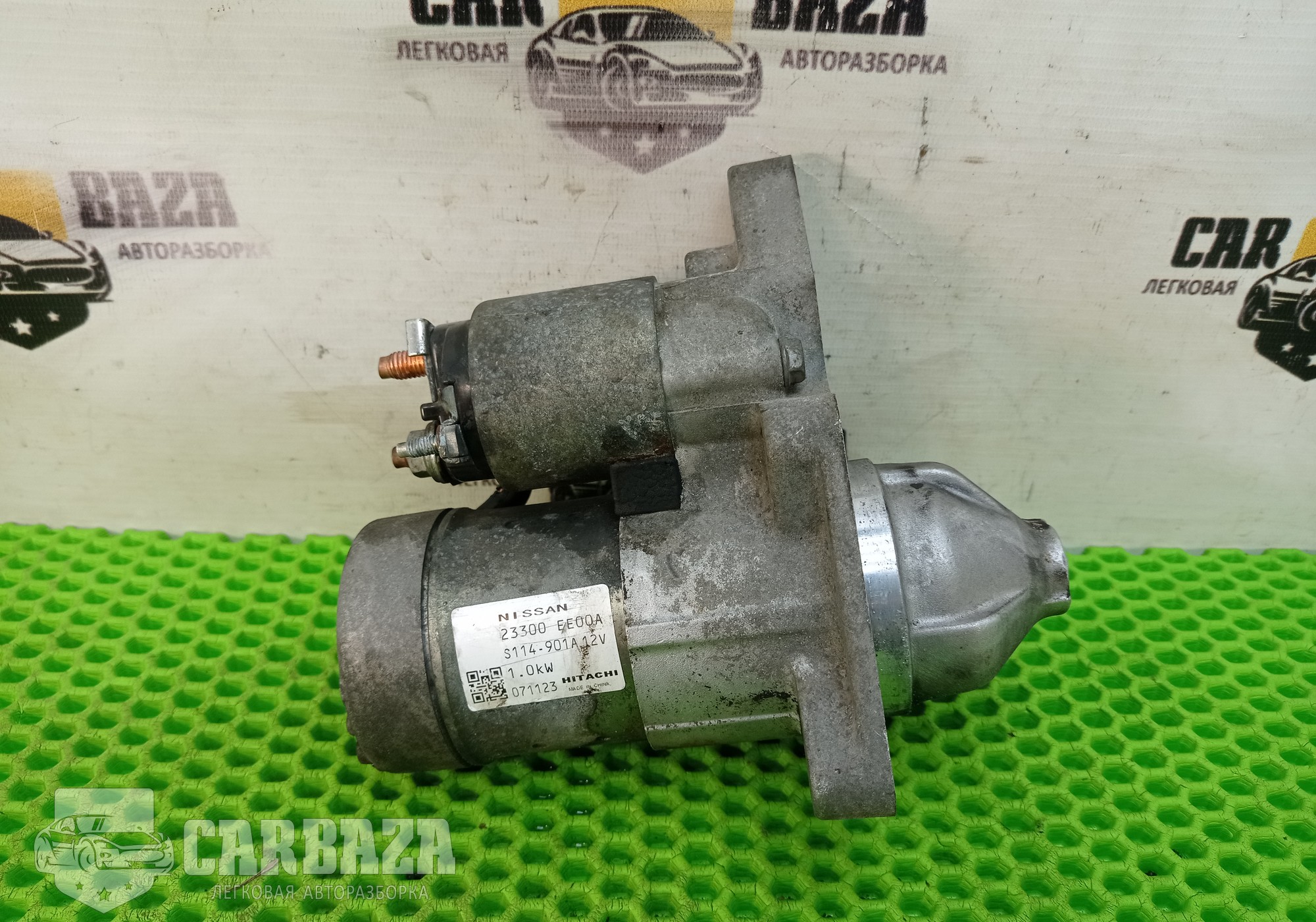 23300EE00A Стартер 1.6 HR16DE для Nissan Tiida I (с 2004 по 2014)