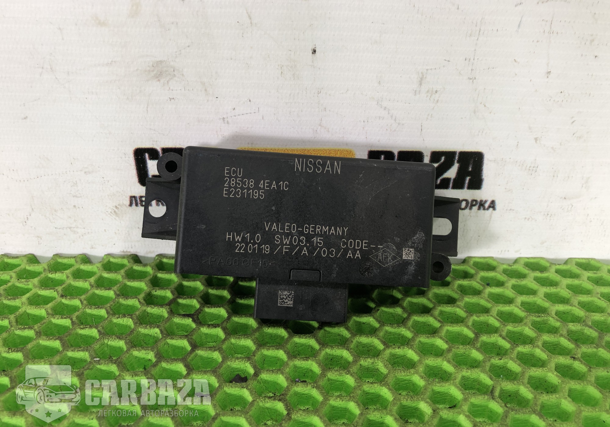 285384EA1C Блок управления парктрониками для Nissan Qashqai J11 (с 2013 по 2022)