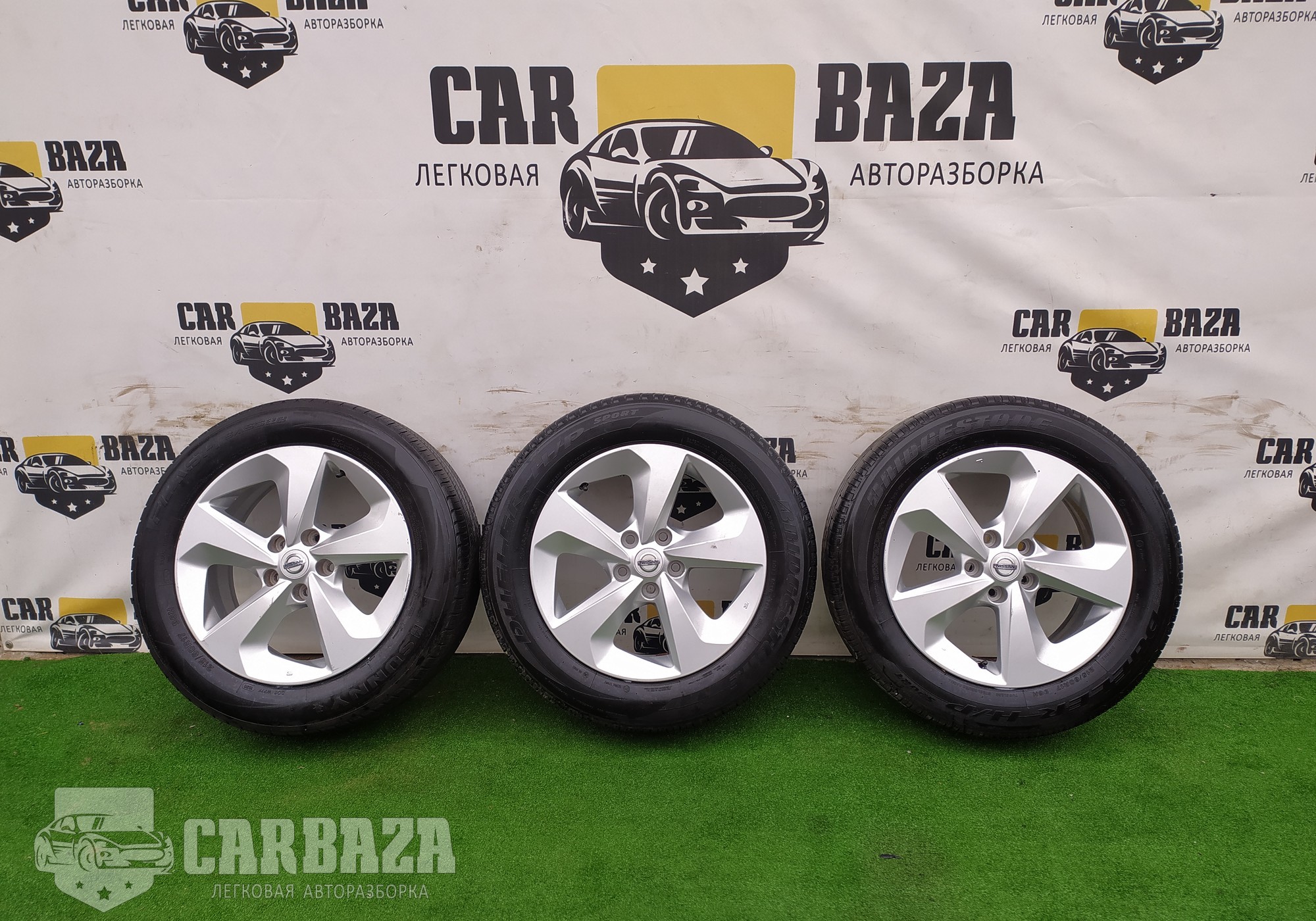 Колеса в сборе R17 для Nissan Qashqai J11 (с 2013 по 2022)