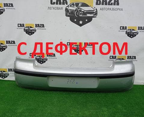 6Q6807421 Бампер задний для Volkswagen Polo IV (с 2001 по 2009)