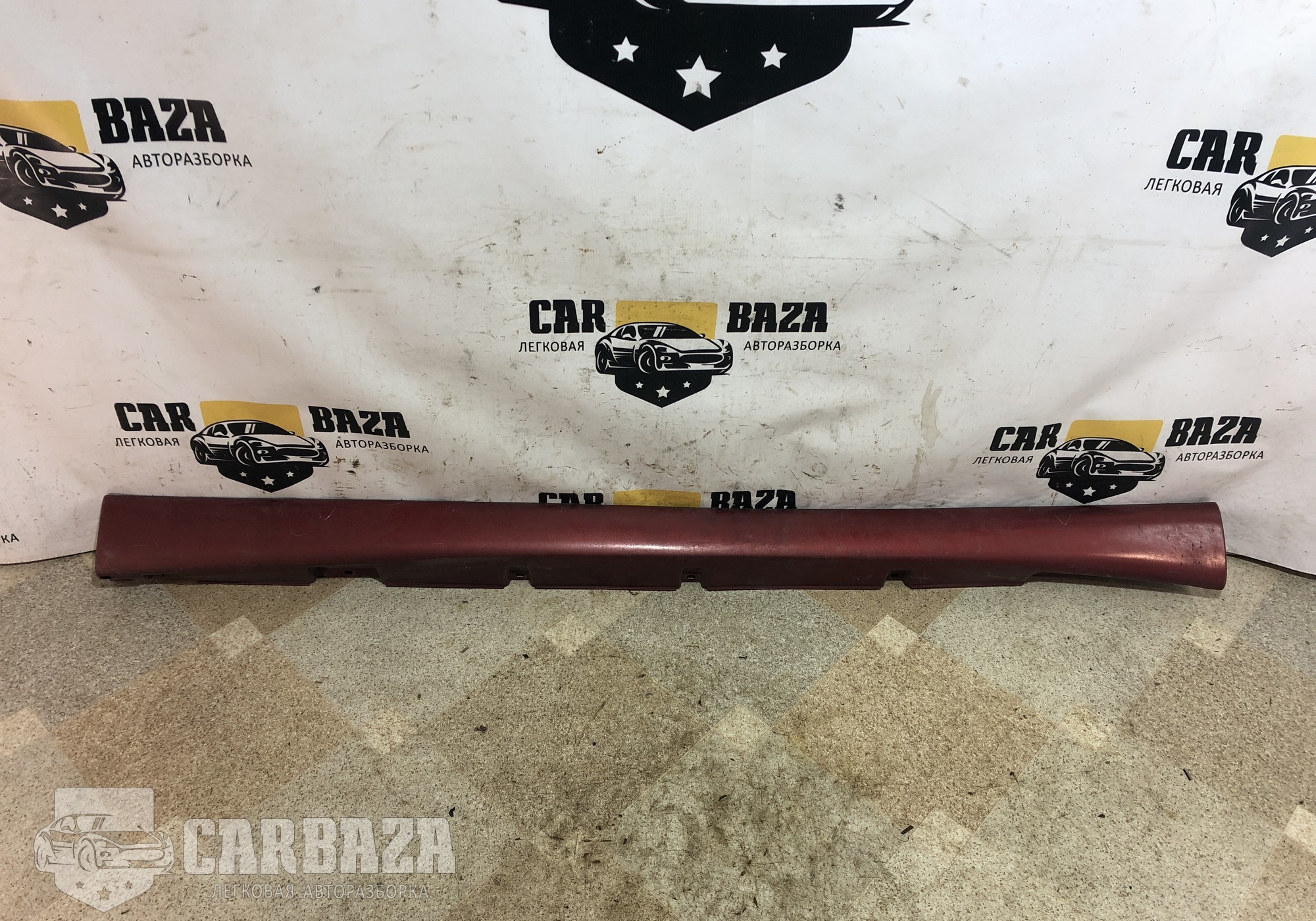 735298359 Накладка порога наружная левая для Fiat Albea (с 2002 по 2012)