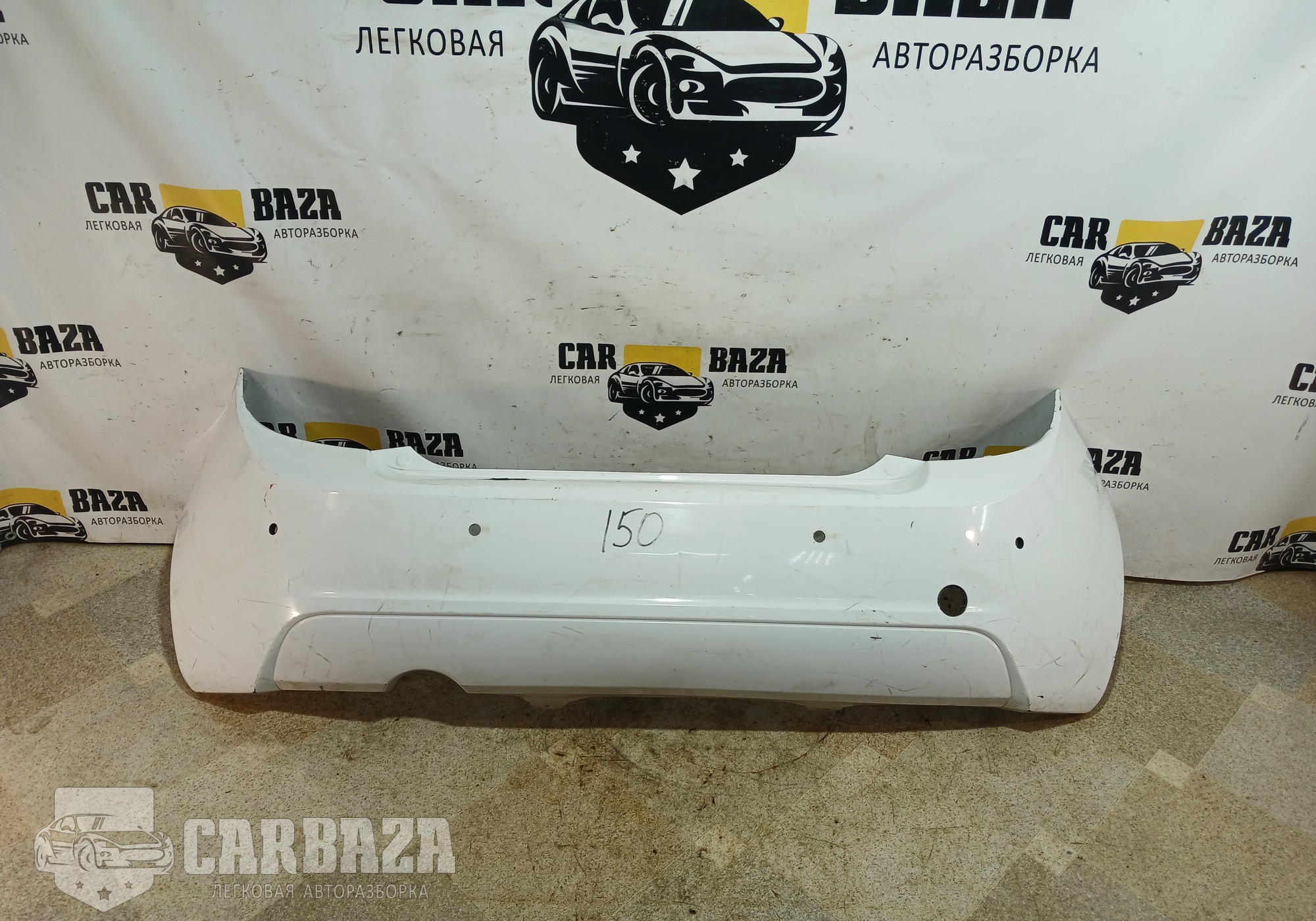 96696011 Бампер задний T305 для Chevrolet Aveo T300 (с 2011)