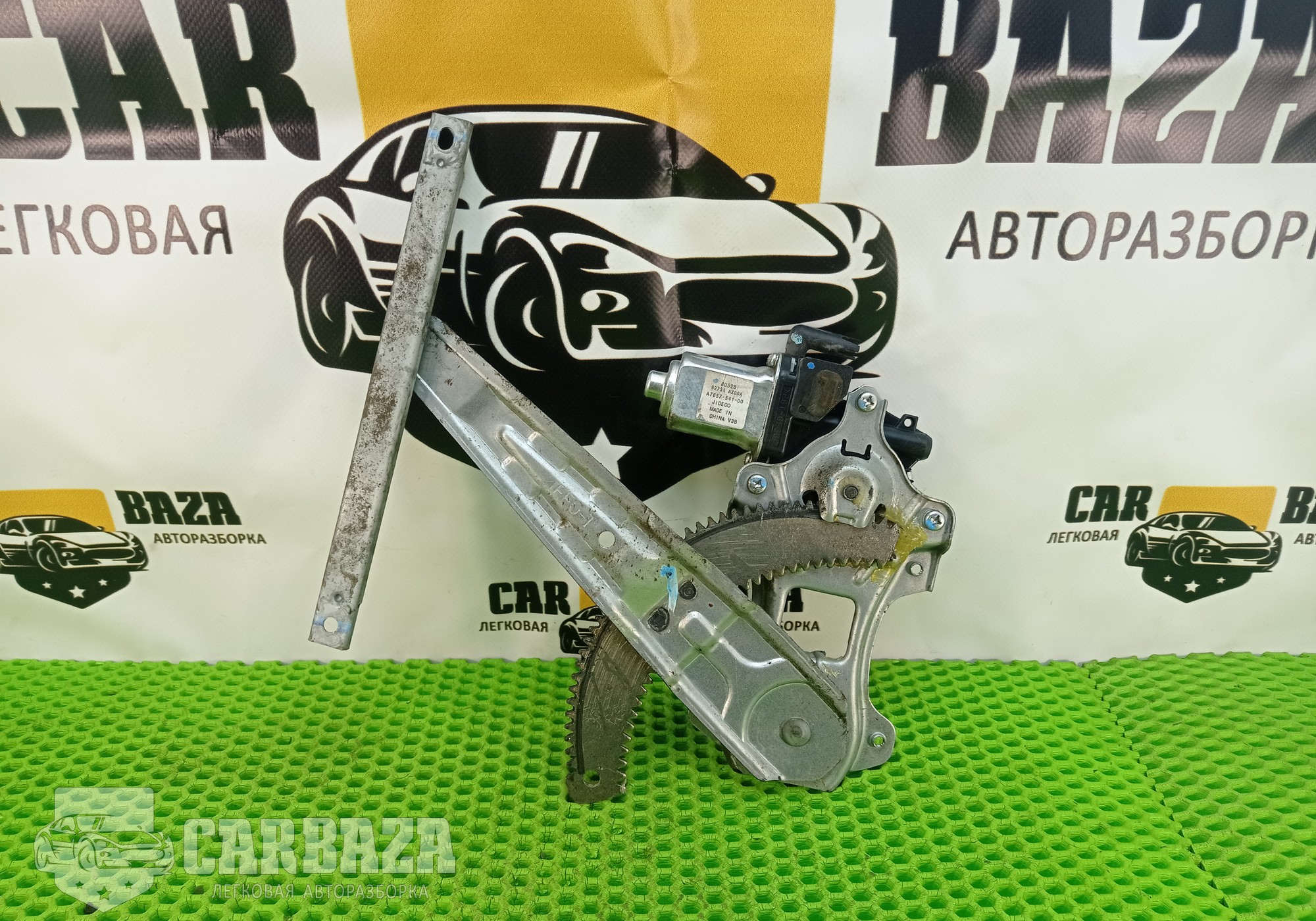 82731AX00A Стеклоподъемник задний левый С11 для Nissan Tiida I (с 2004 по 2014)