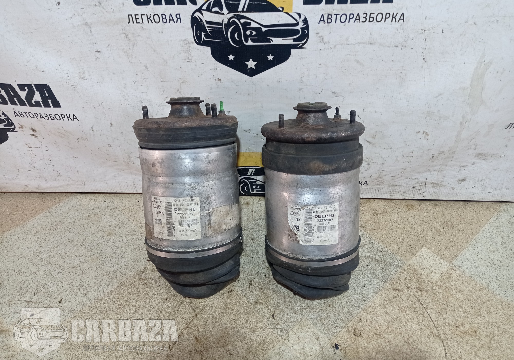 22238307 Пневмобаллоны задние для Land Rover Range Rover Sport I (с 2005 по 2013)