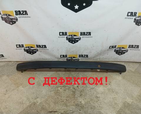 9649689080 Молдинг заднего бампера для Peugeot 207 (с 2006)