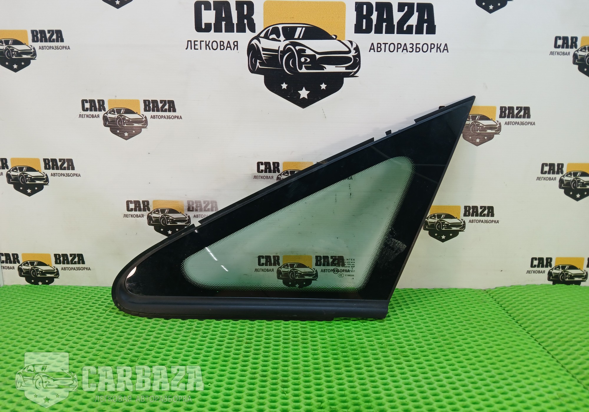 43R007951 Стекло кузовное левое переднее глухое для Opel Zafira B (с 2005 по 2014)