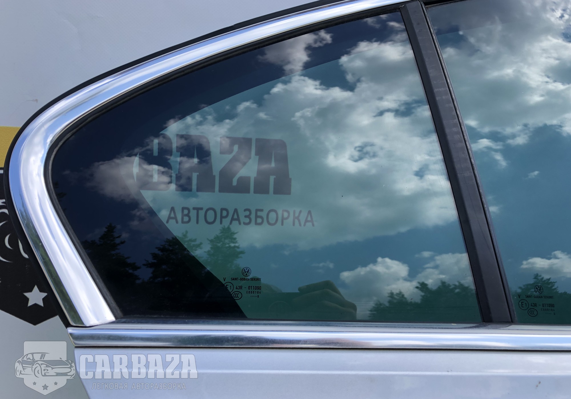 3G5845214BN Форточка двери задняя правая R для Volkswagen Passat B8 (с 2014)