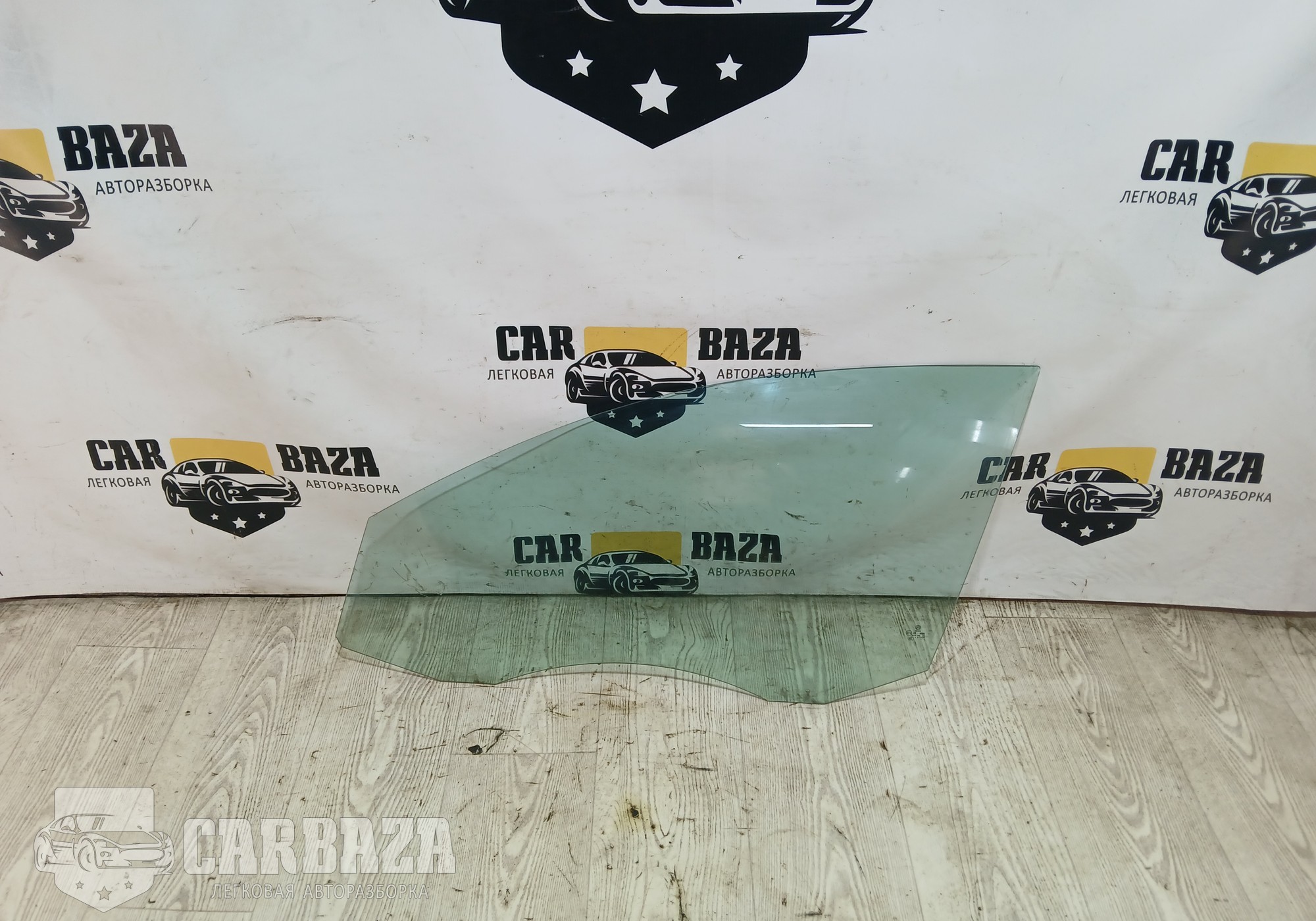 3C4845201 Стекло двери передней левой для Volkswagen Passat B6 (с 2005 по 2011)
