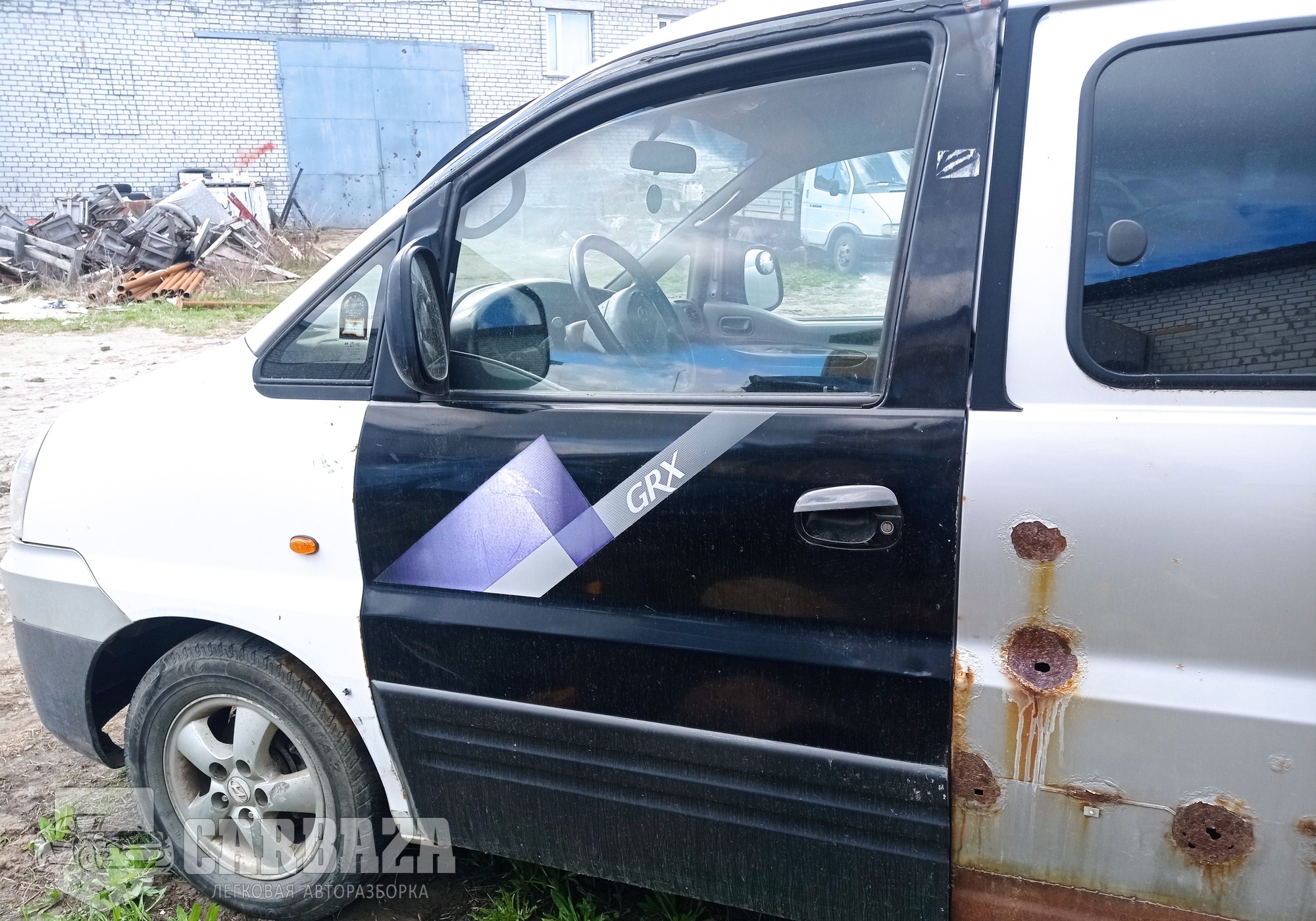 760034A202 Дверь передняя левая для Hyundai Starex (с 1996 по 2007)