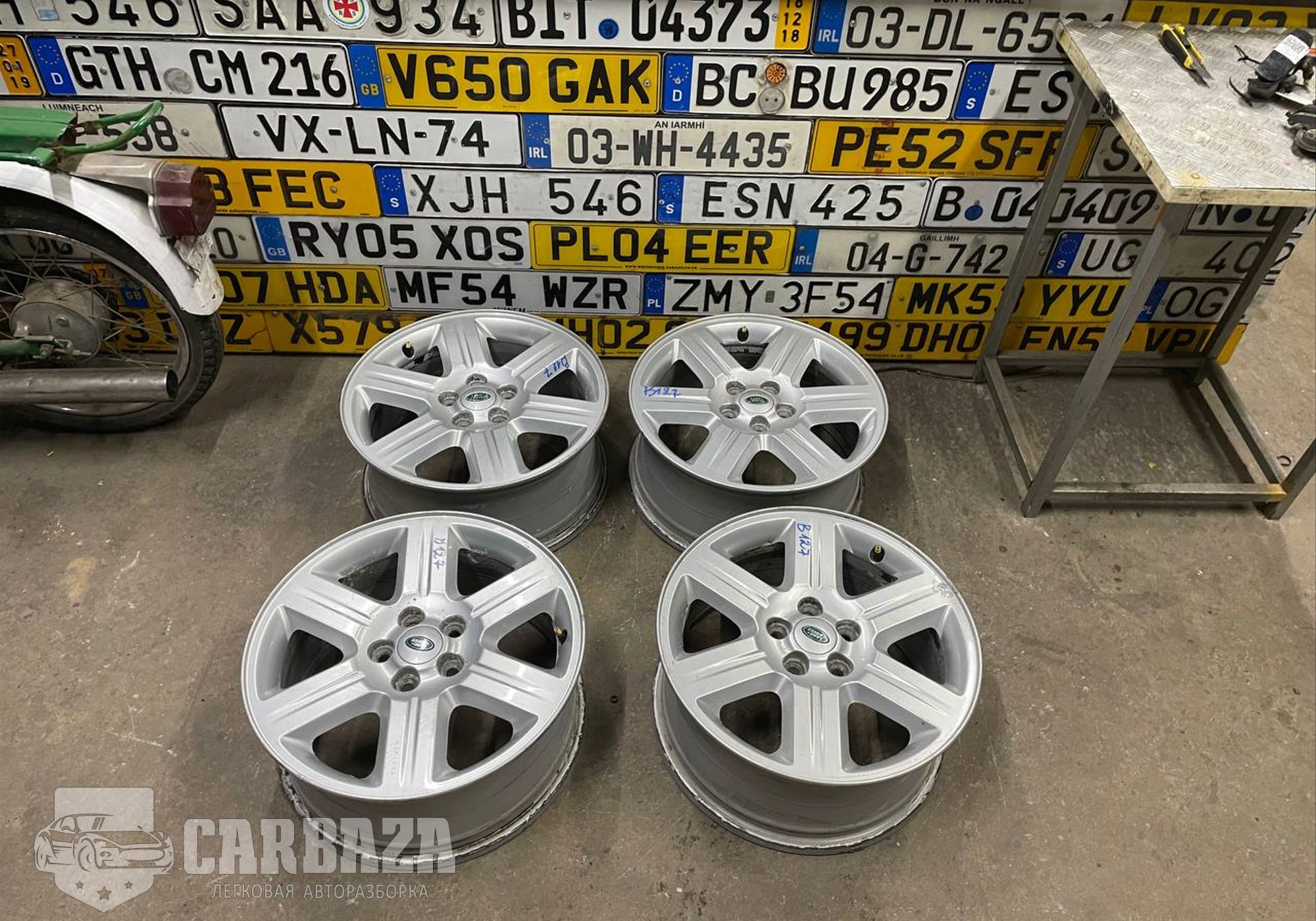 6H521007MD Литые диски 7.5×R17 5×108 для Land Rover Freelander II (с 2006 по 2014)