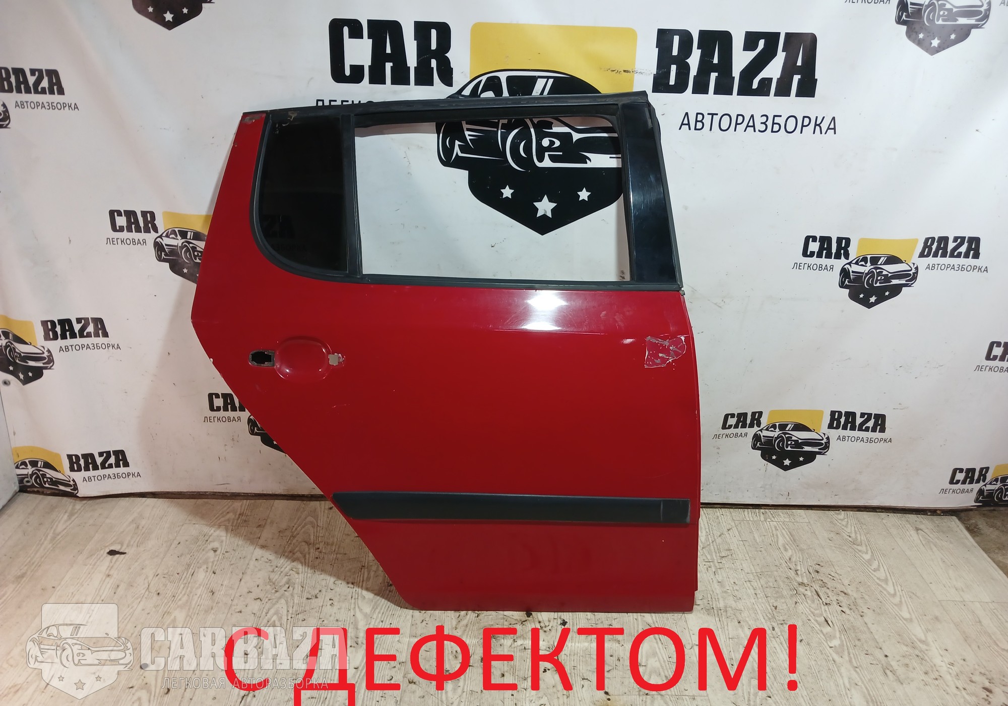 5J6833056 Дверь задняя правая (хетчбек) для Skoda Fabia II (с 2006 по 2014)