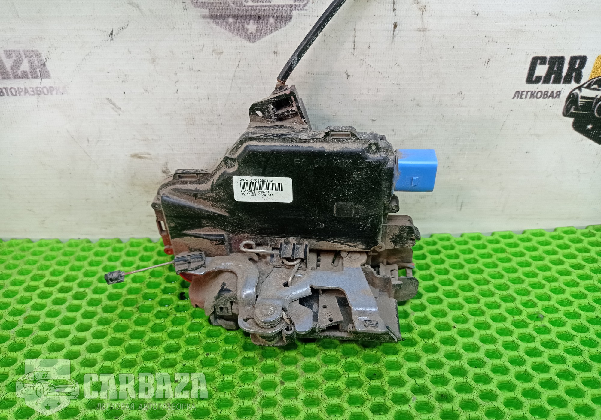 6Y0839016A Замок двери задней правой для Skoda Fabia II (с 2006 по 2014)