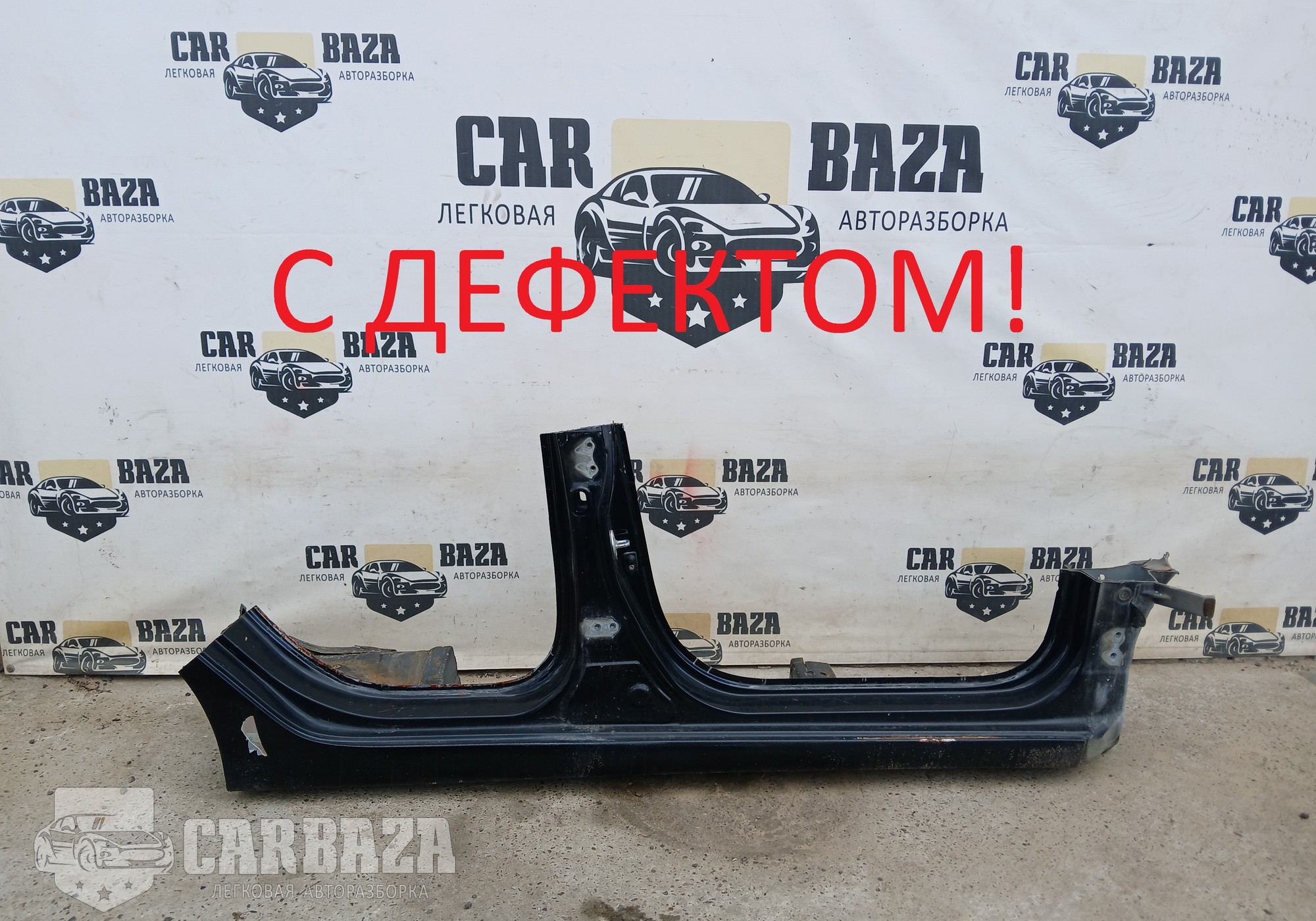 Порог кузова правый R для Hyundai Solaris I (с 2010 по 2017)