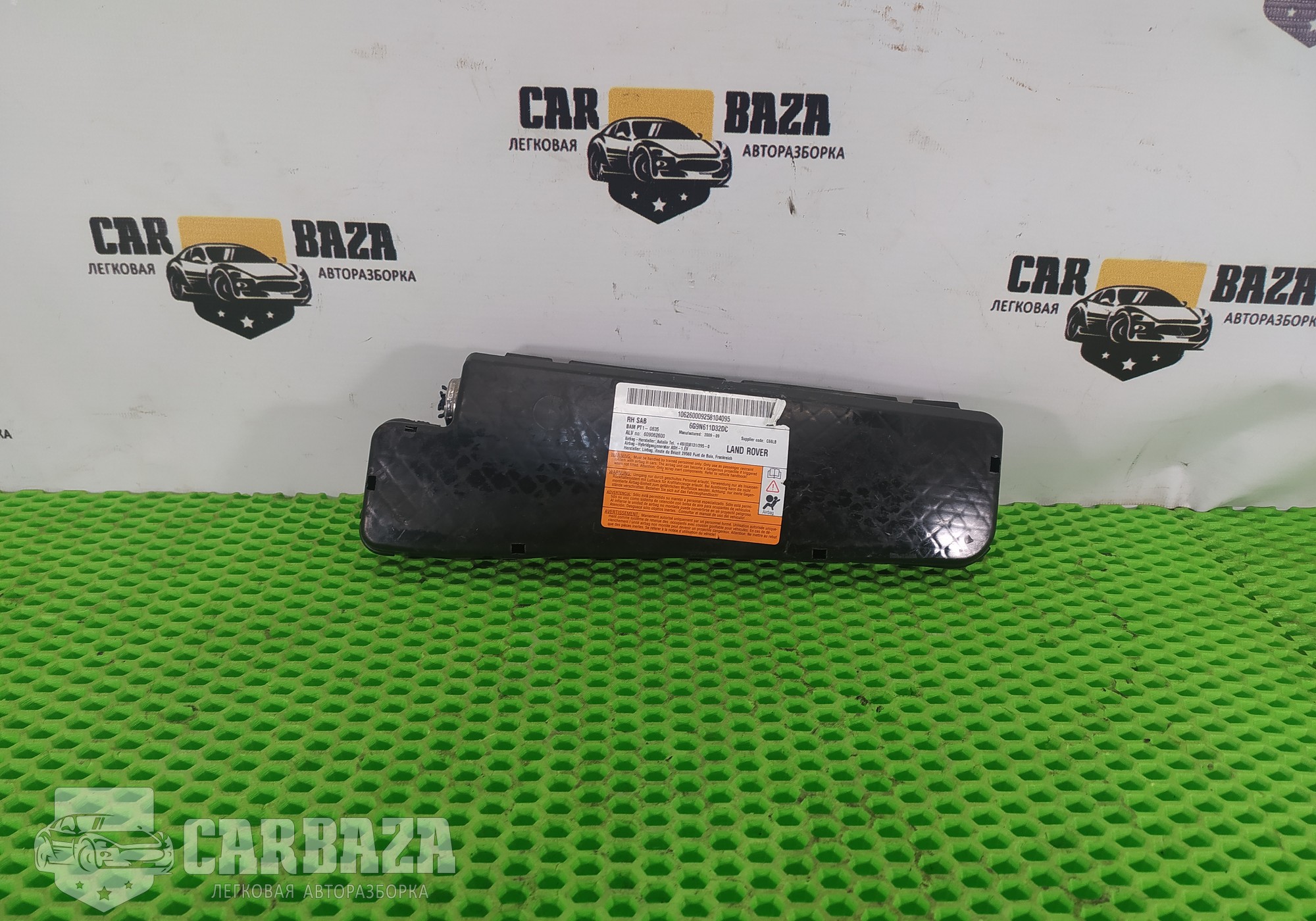 6G9N611D32DC Подушка безопасности боковая (в сиденье) правая R для Land Rover Discovery