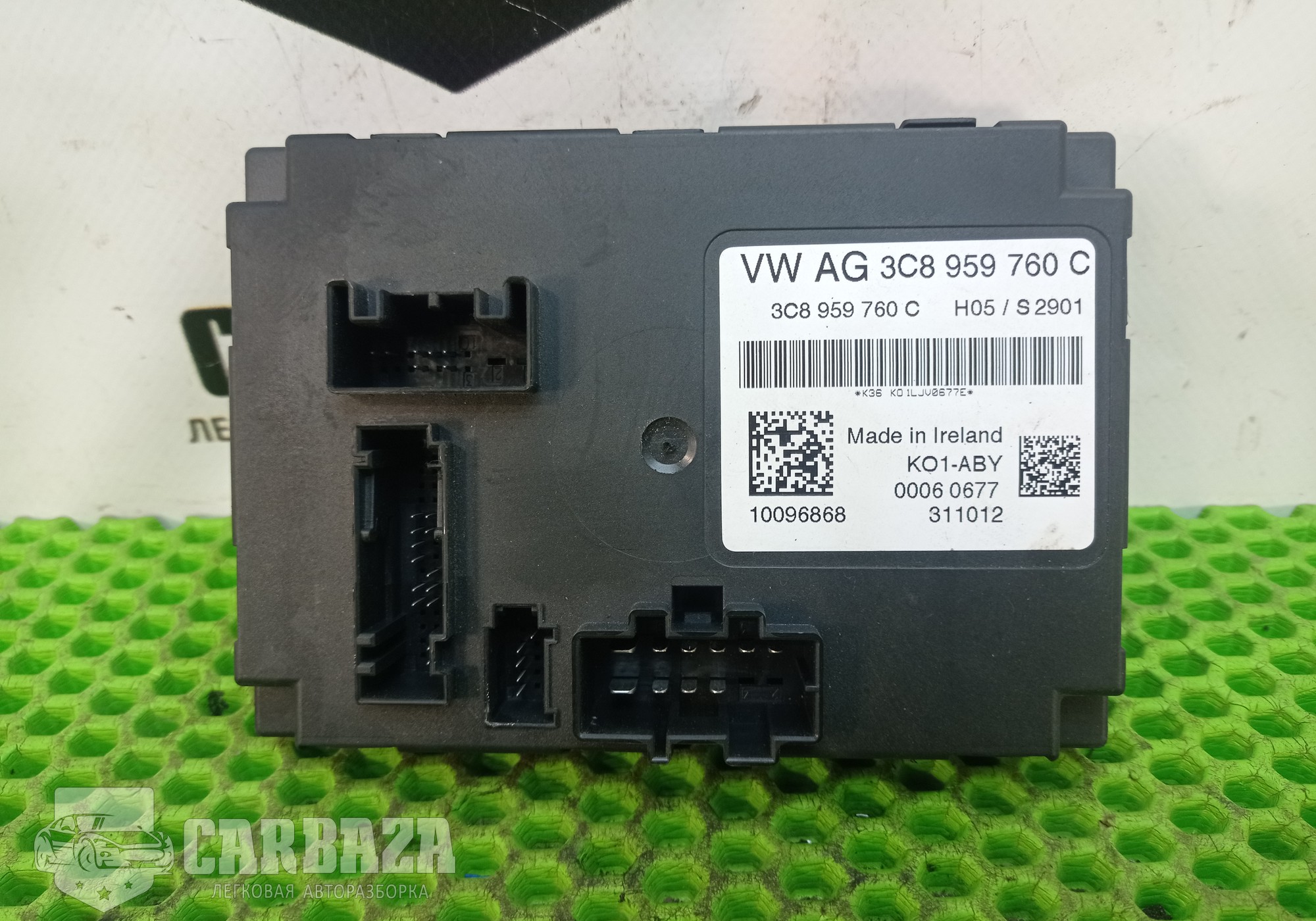 3C8959760C Блок управления сиденьем для Skoda Superb II (с 2008 по 2015)