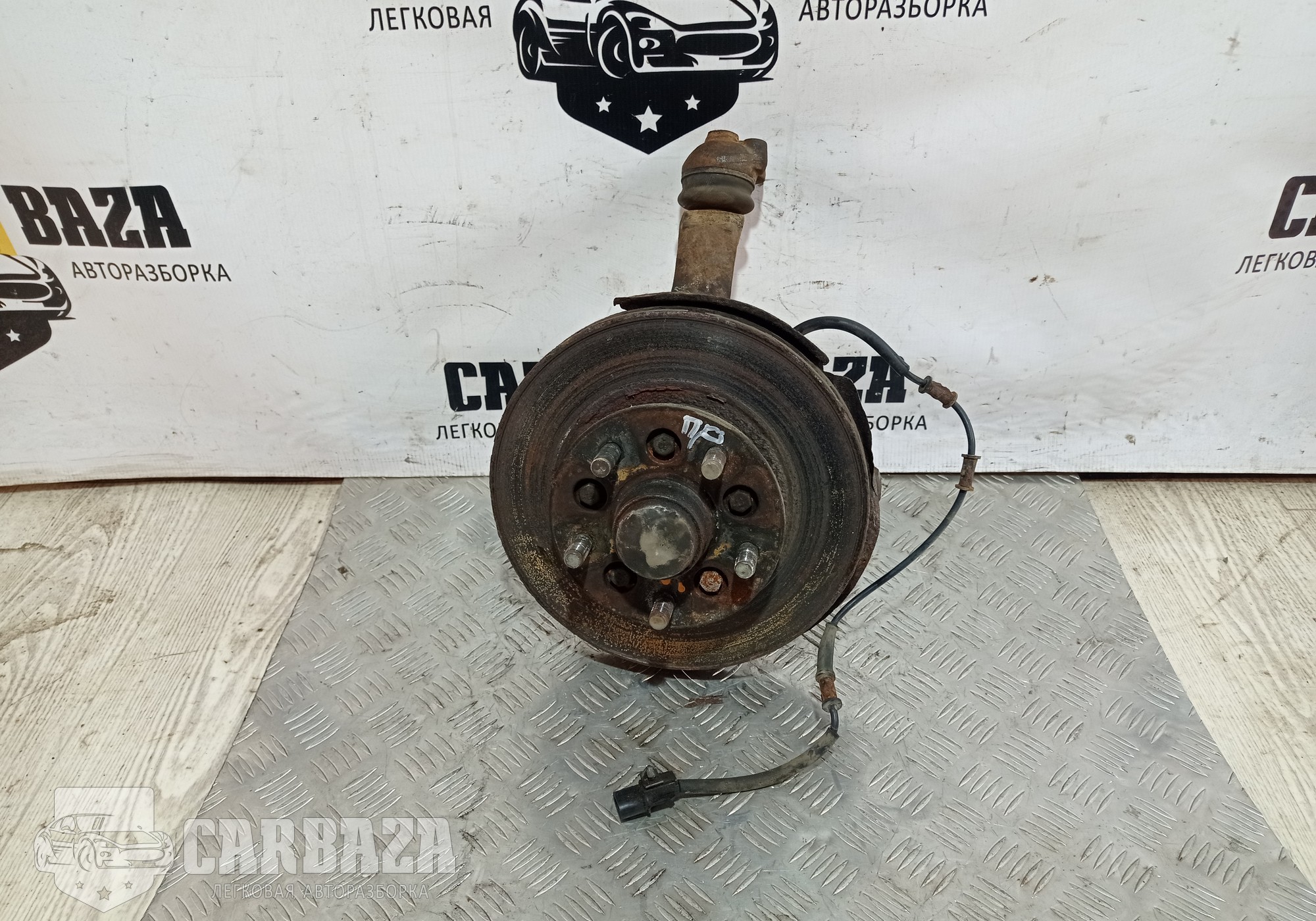 517164A950 Кулак поворотный передний правый для Hyundai Starex (с 1996 по 2007)