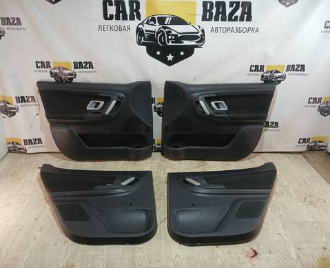 5J6867212 Обшивки дверей (комплект) для Skoda Fabia II (с 2006 по 2014)