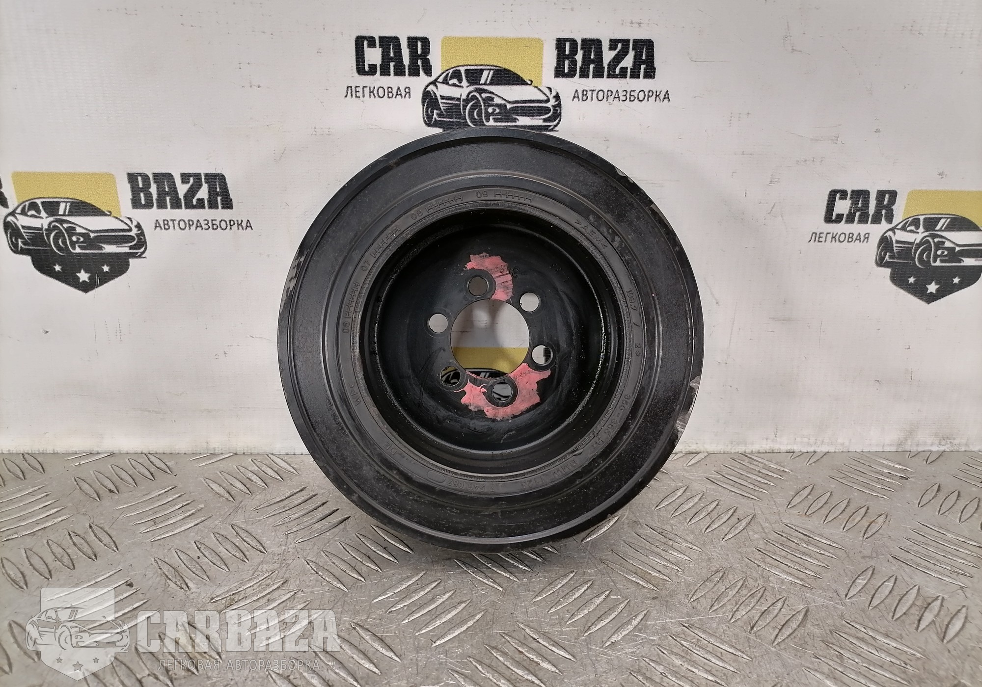 7546087 Шкив коленвала N52B30 для BMW