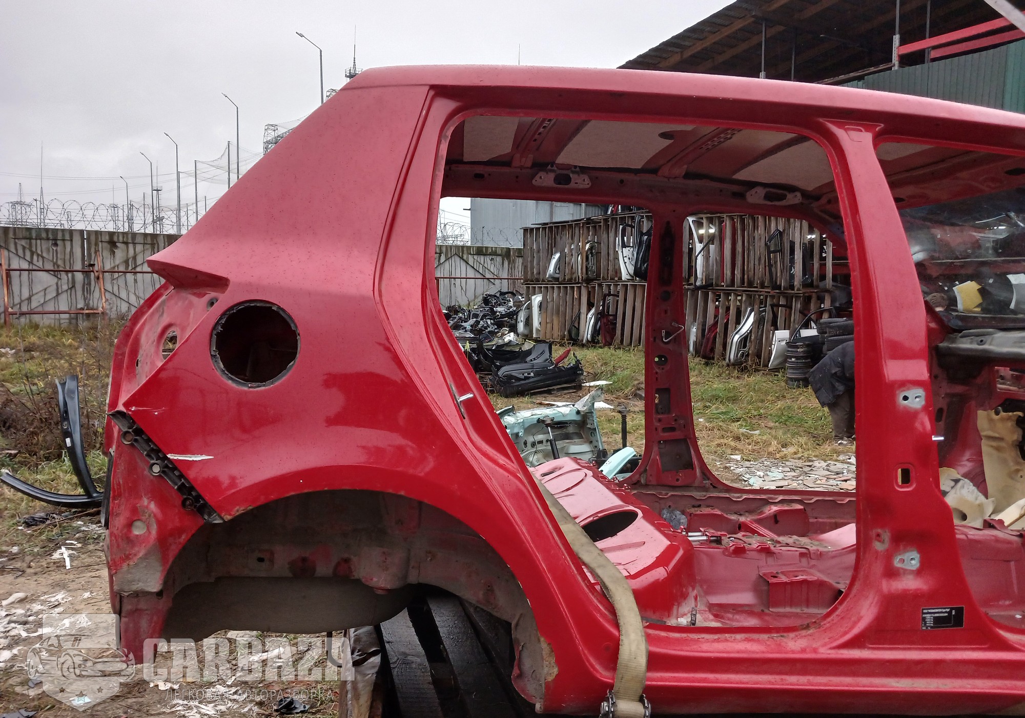 5J6809606C Крыло заднее правое (хетчбек) для Skoda Fabia II (с 2006 по 2014)