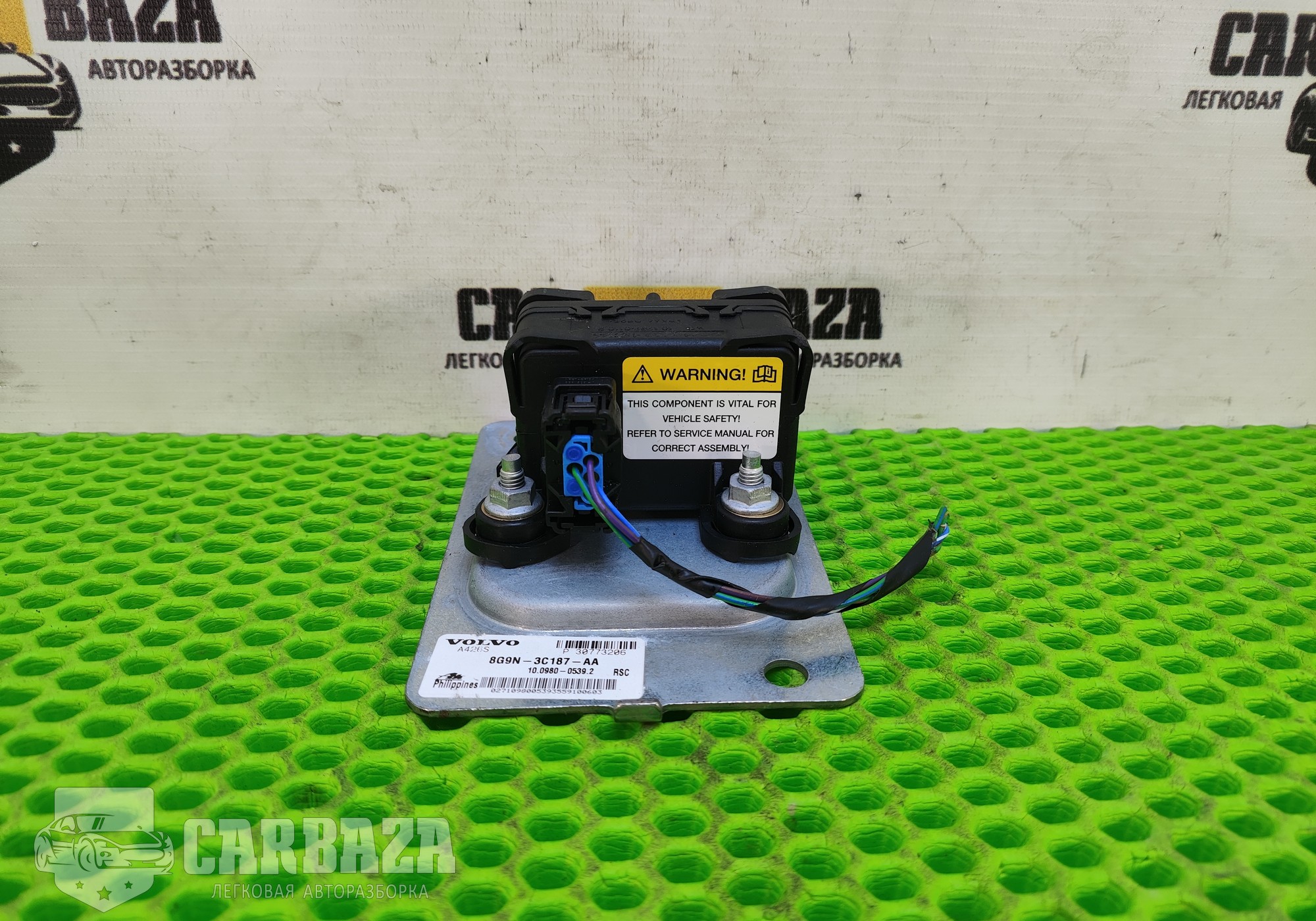 6G9N14B296AC Датчик ускорения для Volvo XC60