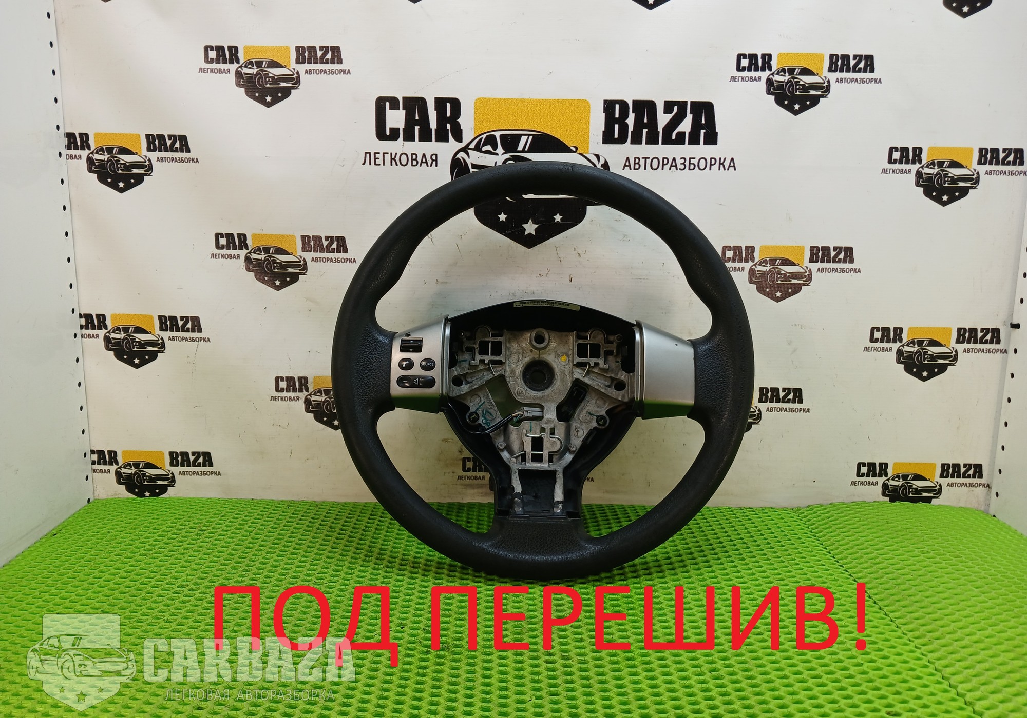 48430EM15A Руль (с кнопками) C11 для Nissan Tiida I (с 2004 по 2014)